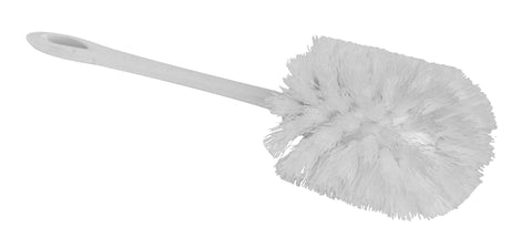 Bowl brush for cleaning drain area